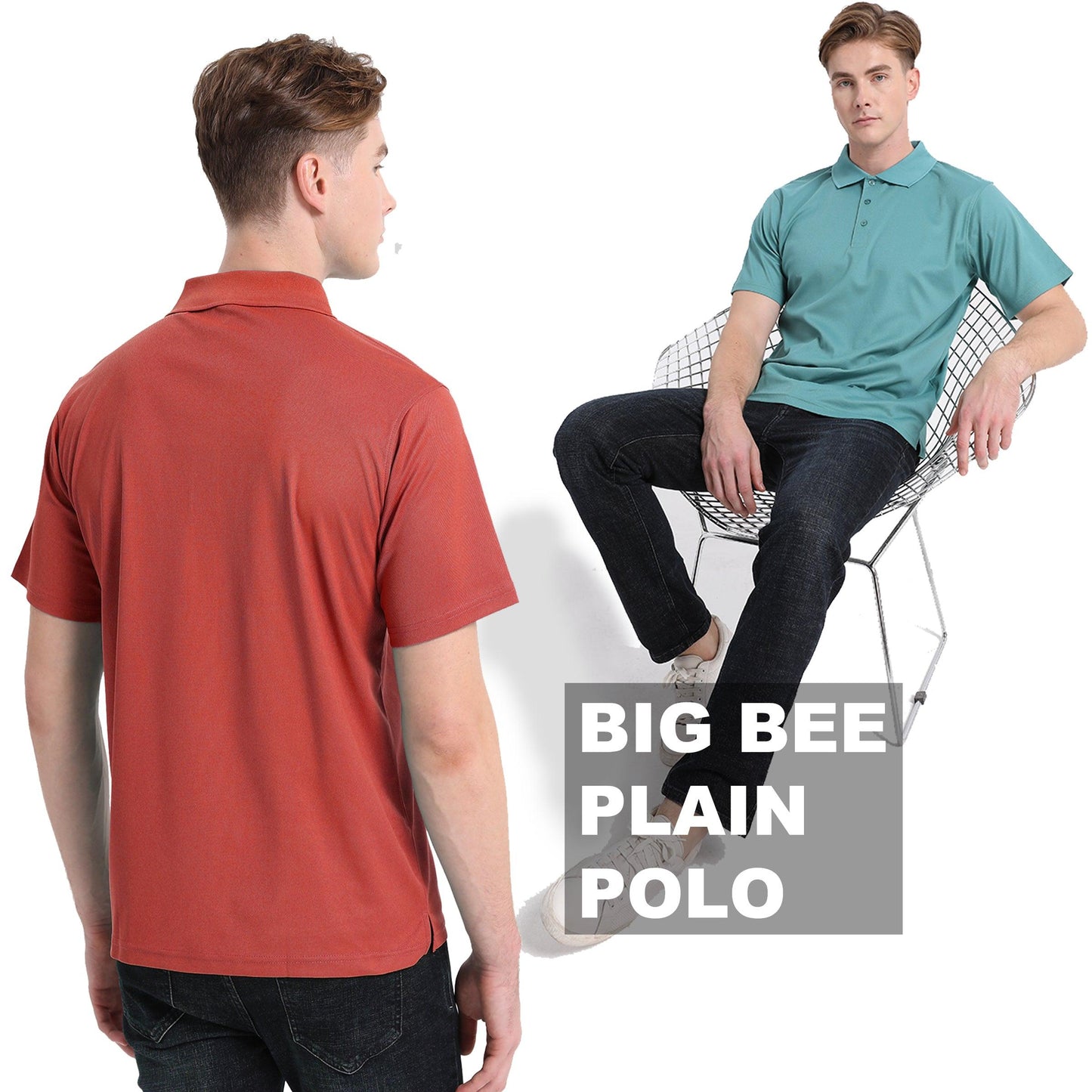 Big Bee Basic Polo Shirt