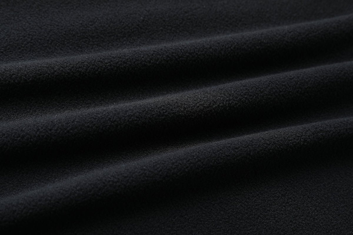 "easy fleece vest fabric texture close-up – ISUSI"