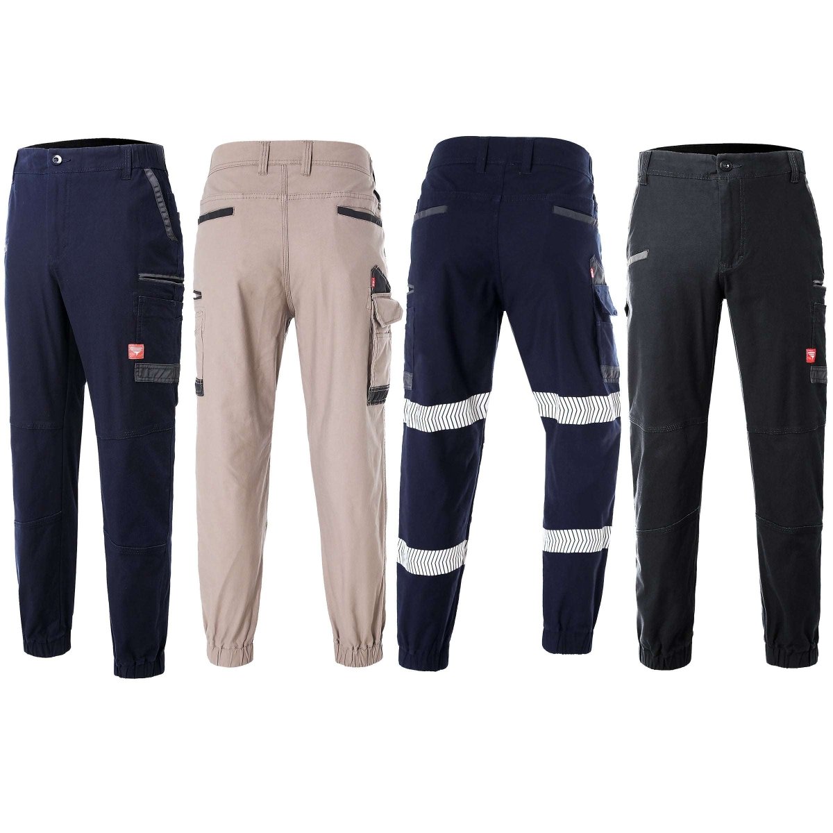 brumby work pants, multi-colour options overview – Big Bee Workwear