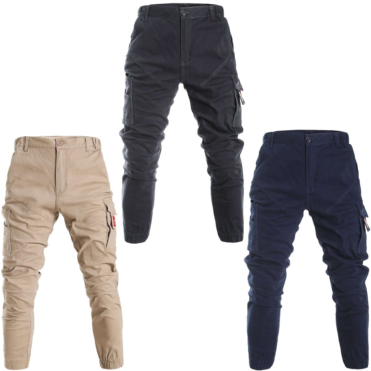 elite work pants, multi-colour options overview – Big Bee Workwear