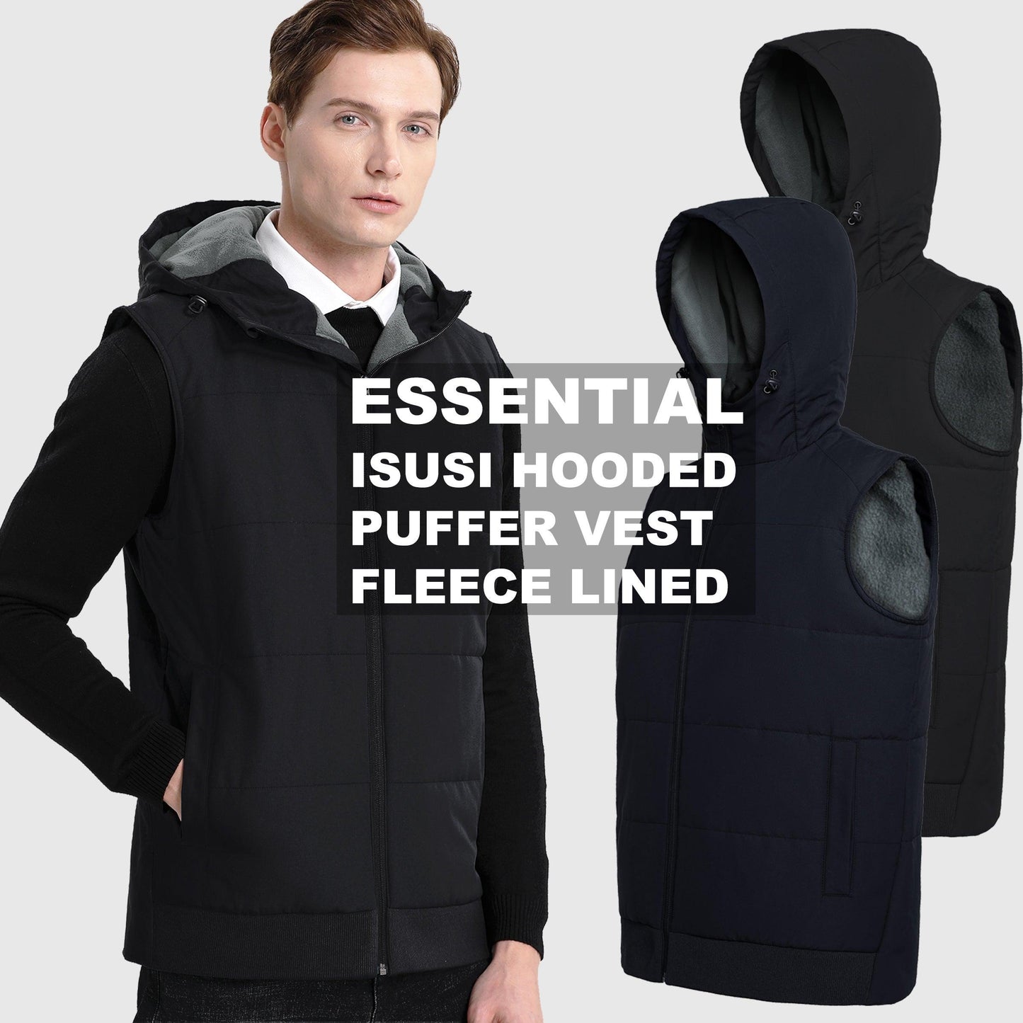 ISUSI Essential Hooded Puffer Vest