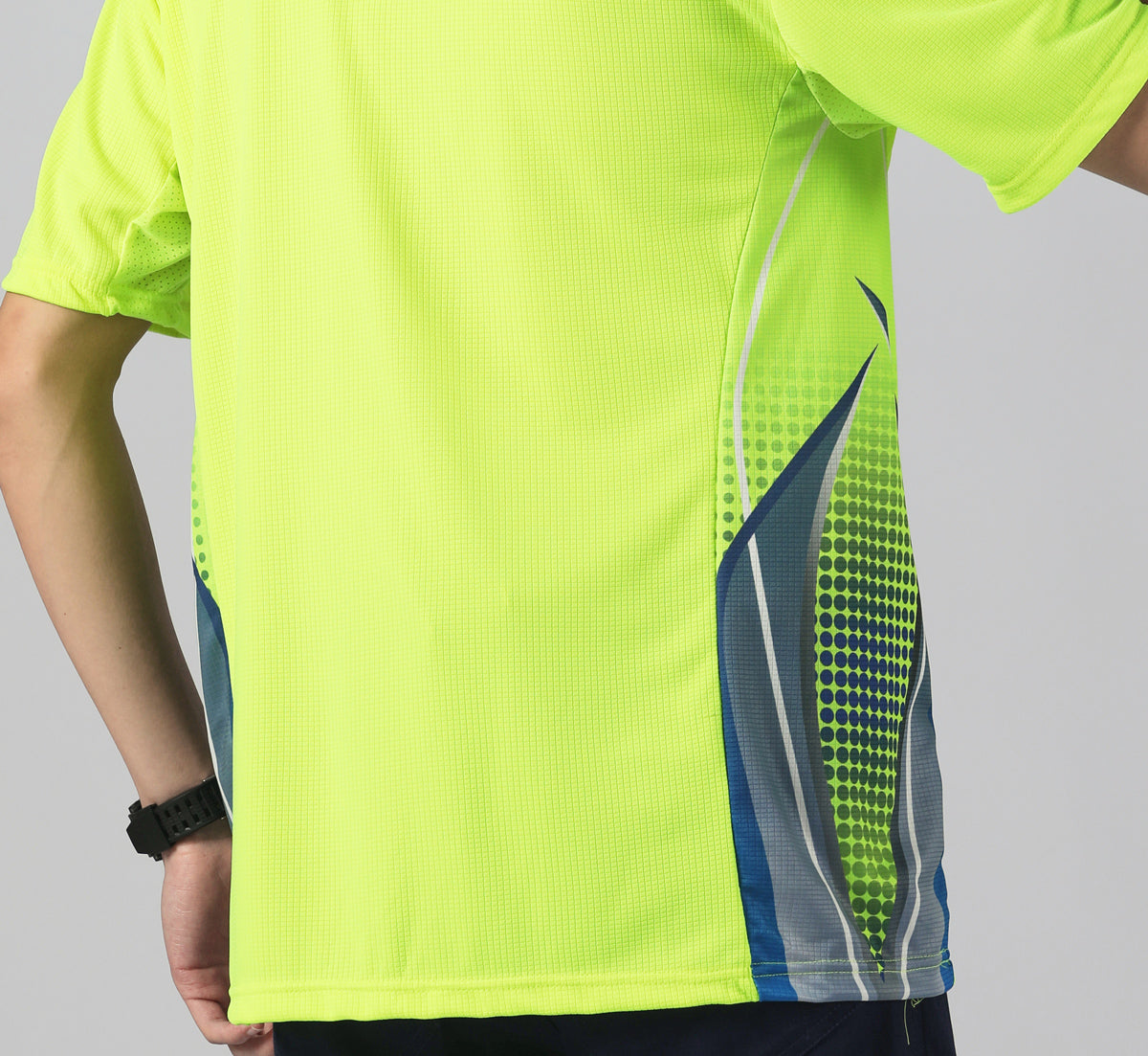 Big Bee Mens Hi Vis Polo Shirts, Tech-Vent - Big Bee