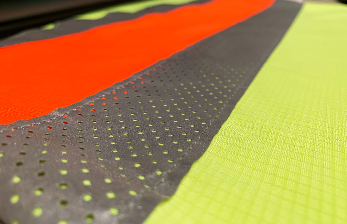Hi Vis Long Sleeve Polo Shirt – Bio-Motion Breathable Reflective Tape, UPF 50+ Day Use | Big Bee Workwear