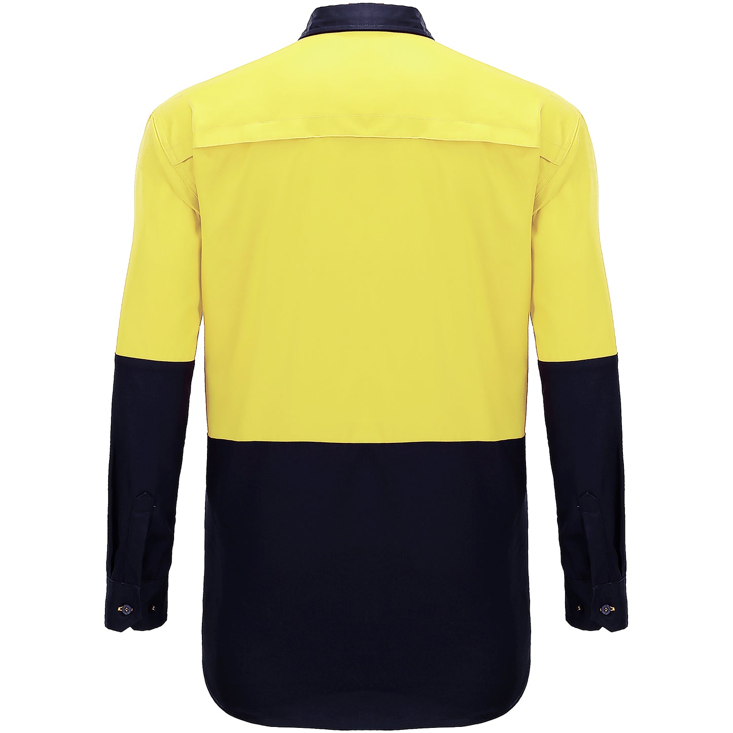 Big Bee Men's Hi Vis Shirts, Long Sleeve Safety Work Top - Big Bee