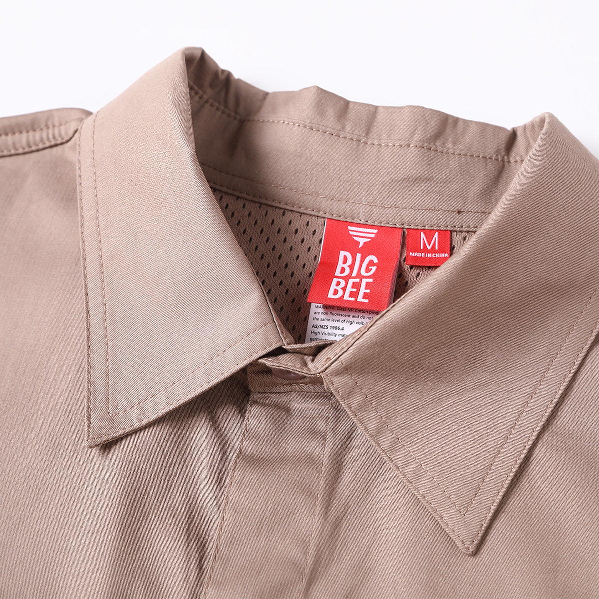 Big Bee CLOSED FRONT Work Shirts, Lightweight Cotton