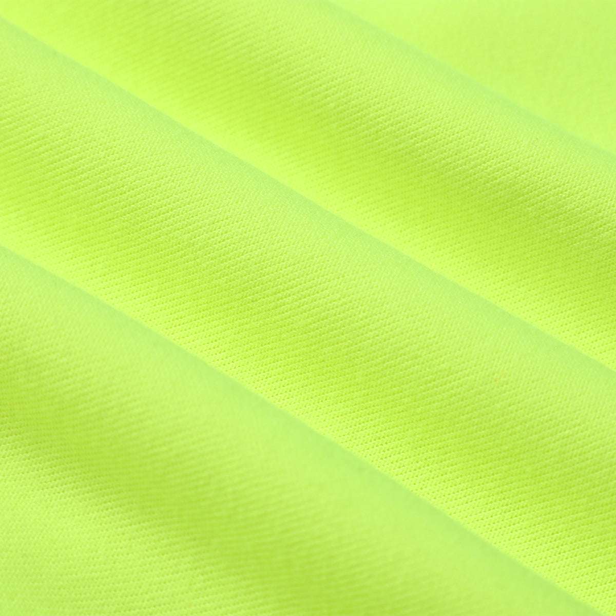 Ladies Panel Hi-Vis Work Hoodie fabric texture close-up – Big Bee Workwear