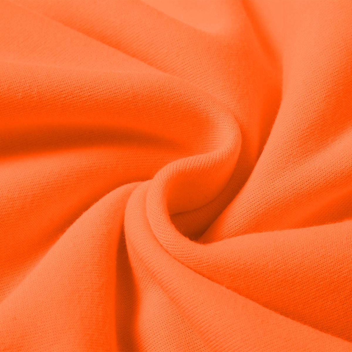 Ladies Panel Hi-Vis Work Hoodie fabric texture close-up – Big Bee Workwear