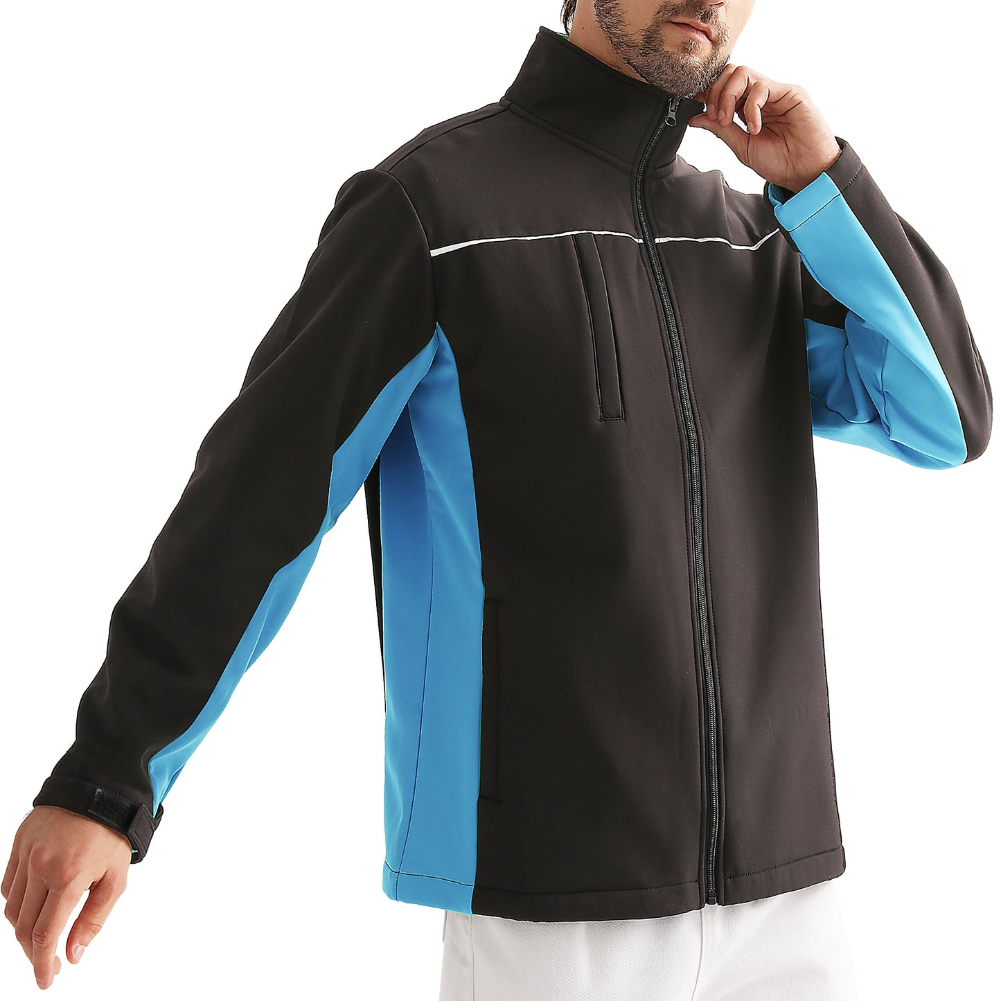 Big Bee PANEL Softshell Jacket – Contrast Team Wear, Dual Layer, Multiple Colours