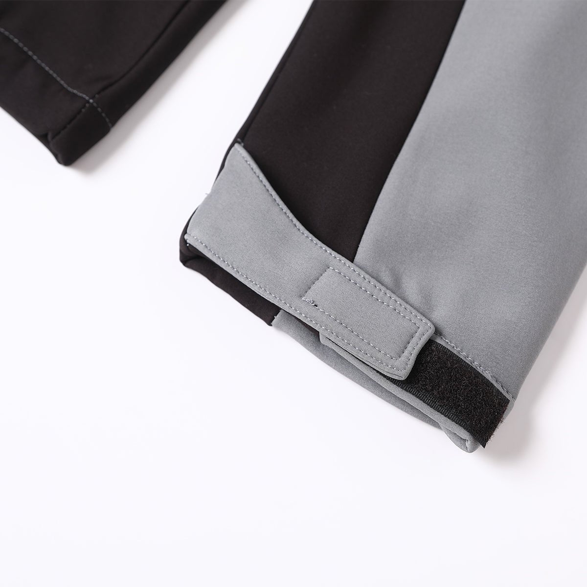 panel softshell jacket sleeve detail close-up – Big Bee Workwear