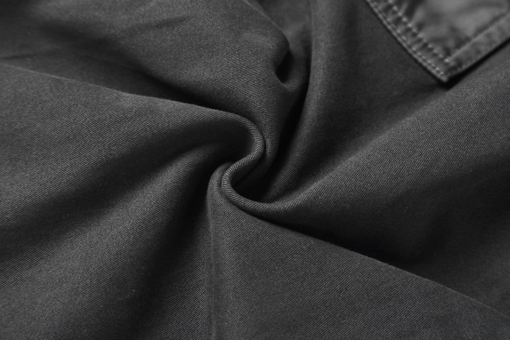 Big Bee Men’s ELITE Work Pants – Cuffed Cargo Trousers with Reinforced Charcoal Trim
