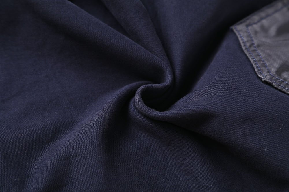 elite work shorts fabric texture close-up – Big Bee Workwear