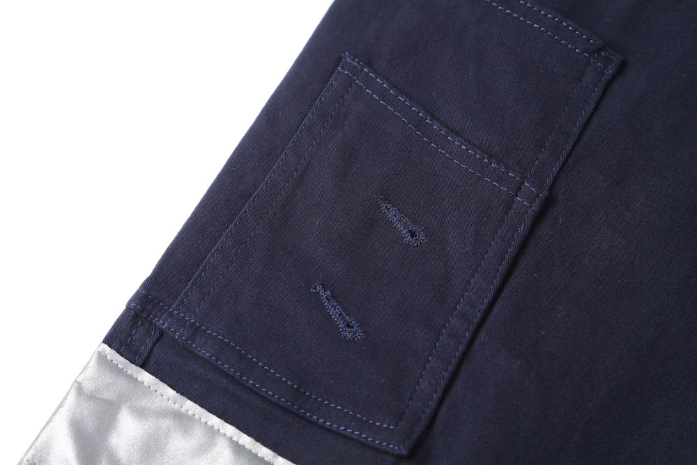 Big Bee Men’s ELITE Work Pants – Reflective Tape, Cuffed Cargo Trousers