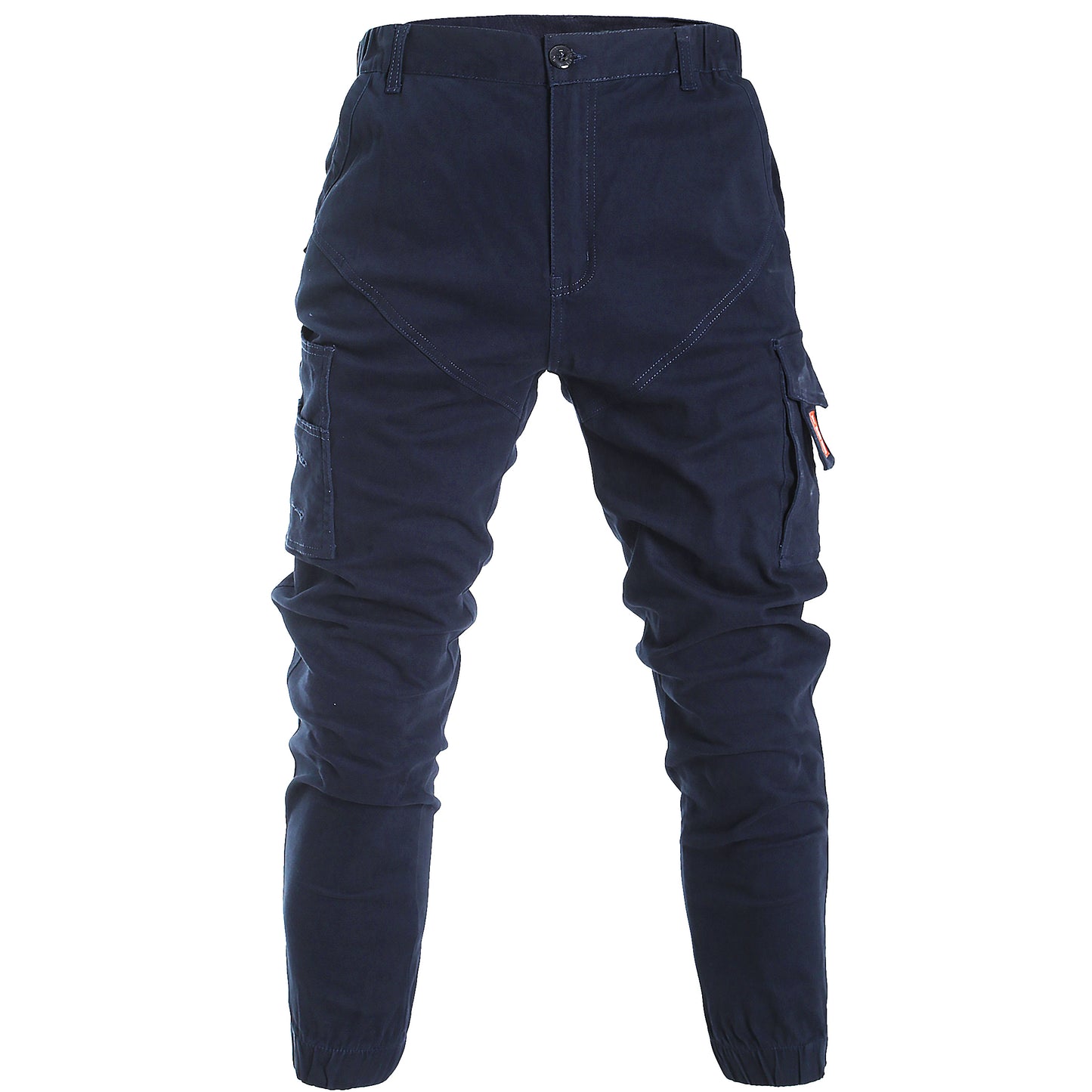 elite work pants in navy, front – Big Bee Workwear