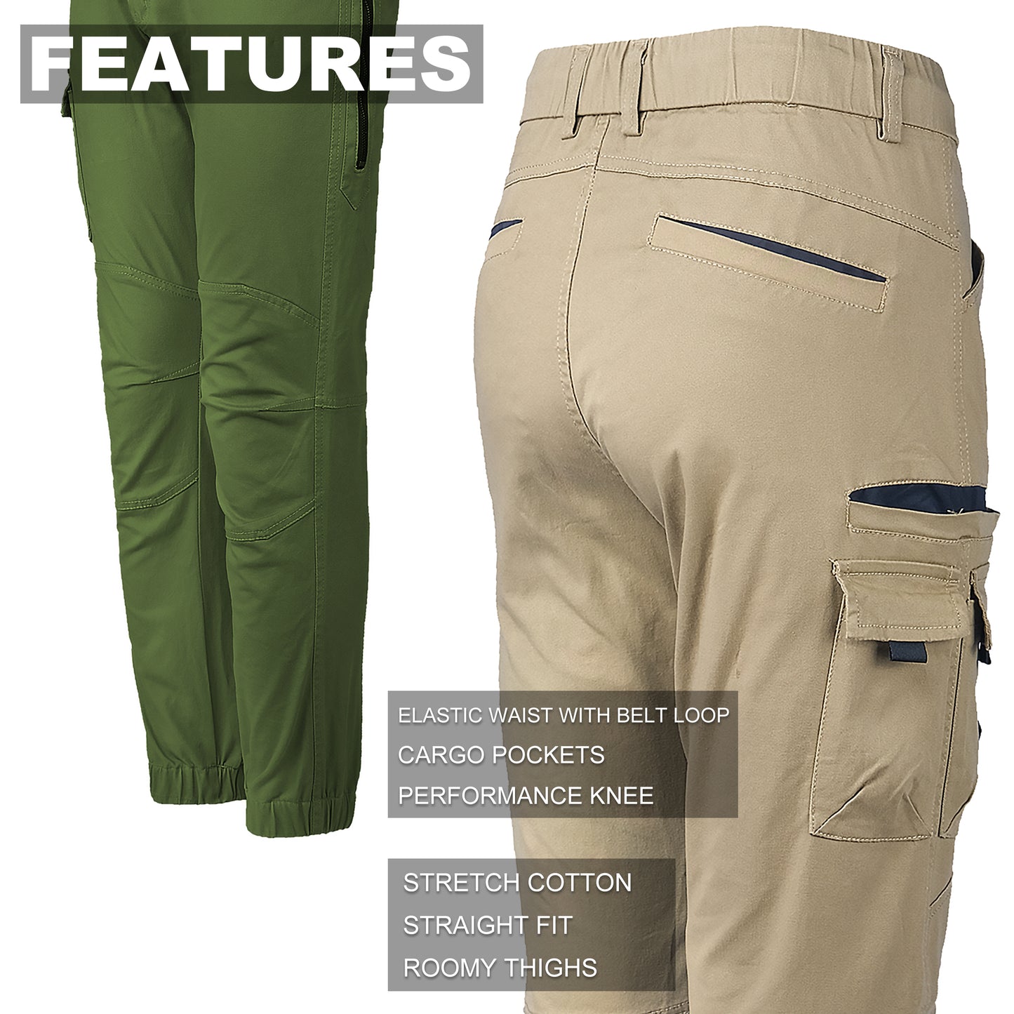 warp work pants key features – Big Bee Workwear