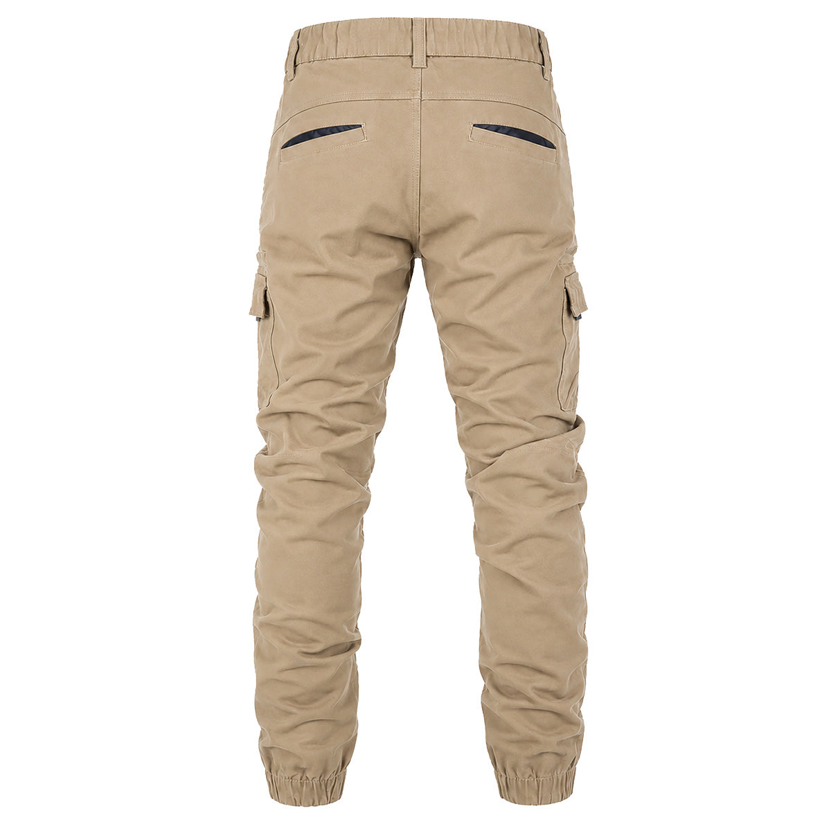 Big Bee Men’s WARP Cargo Pants – Cuffed Stretch Cotton Work Trousers