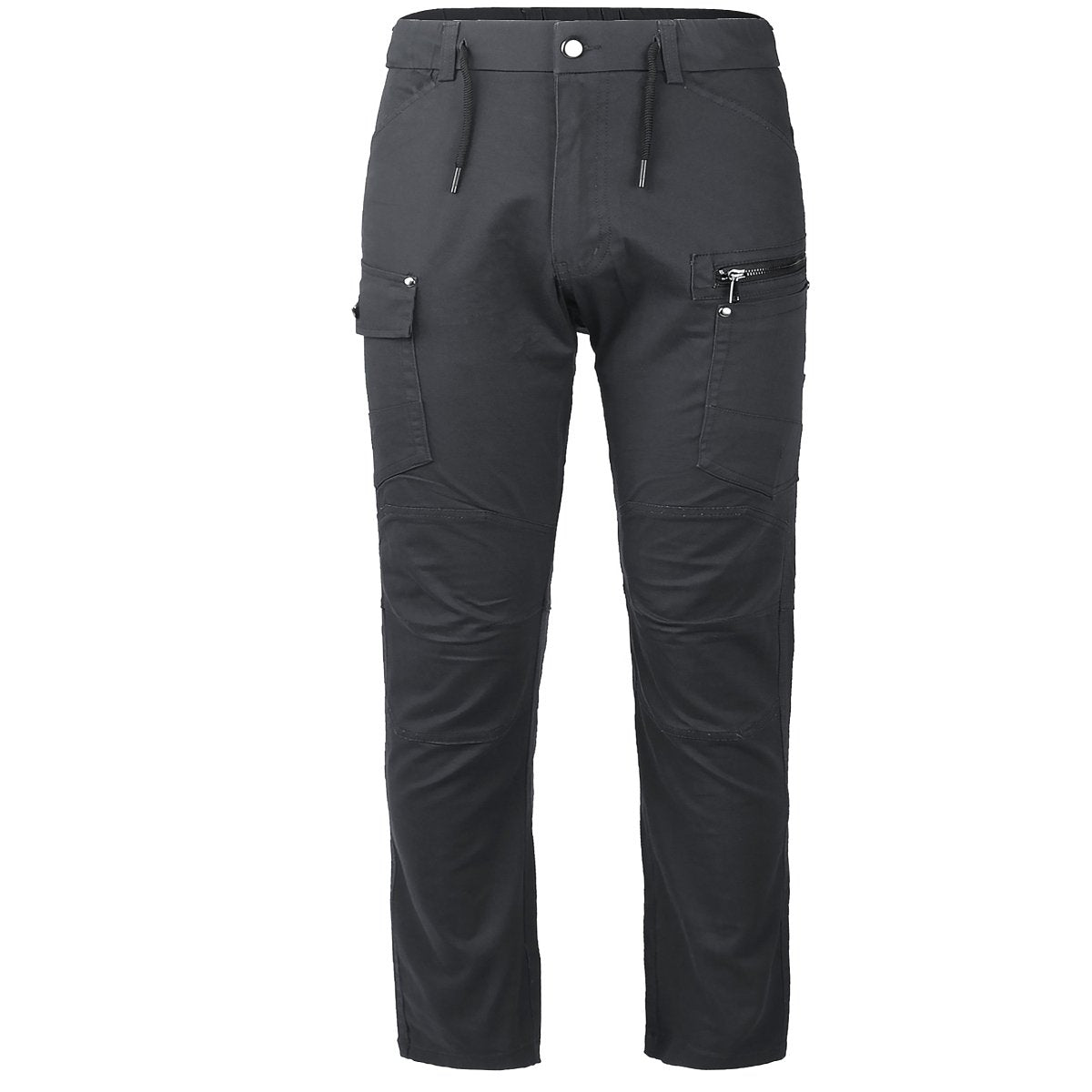 utility work pants in black, front – Big Bee Workwear