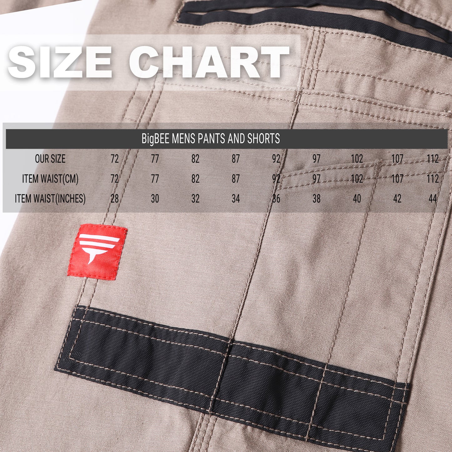 brumby work pants size chart – Big Bee Workwear