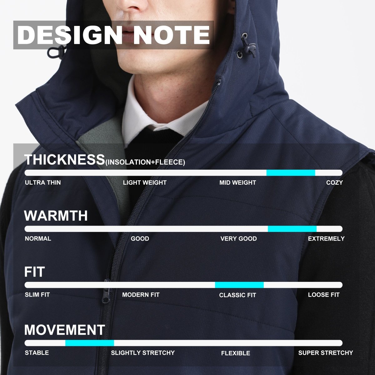 essential puffer vest design notes – ISUSI