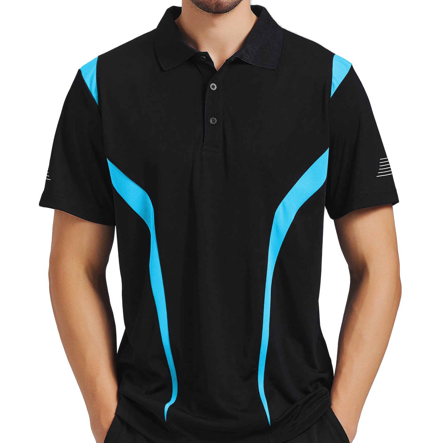 ISUSI Summit Men’s Polo Shirt – Short Sleeve, Moisture-Wicking, Multiple Colours