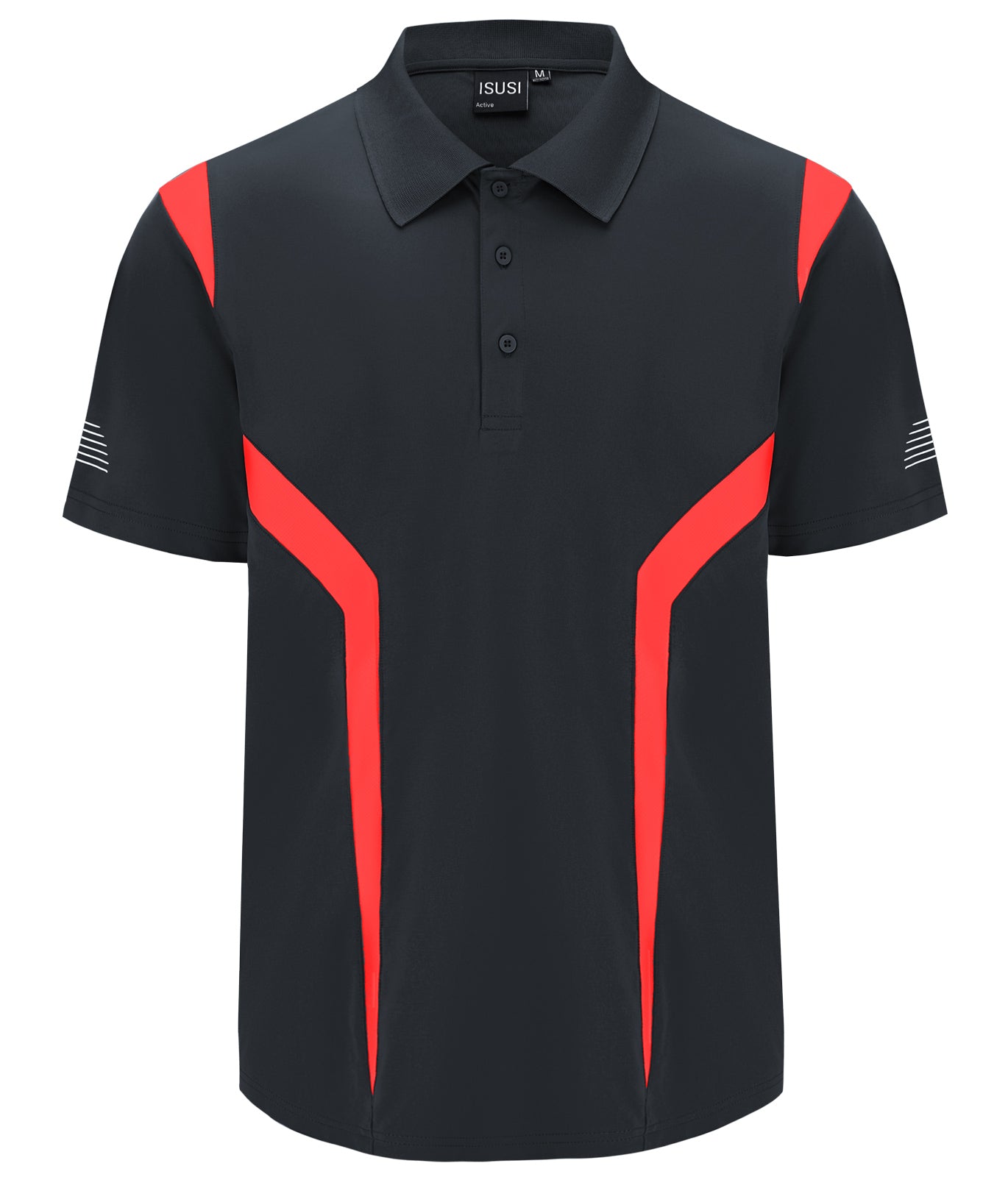 ISUSI Summit Men’s Polo Shirt – Short Sleeve, Moisture-Wicking, Multiple Colours