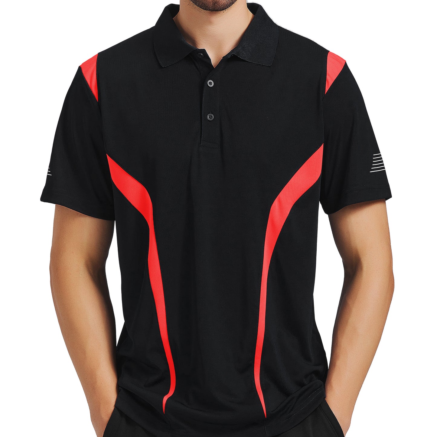 ISUSI Summit Men’s Polo Shirt – Short Sleeve, Moisture-Wicking, Multiple Colours