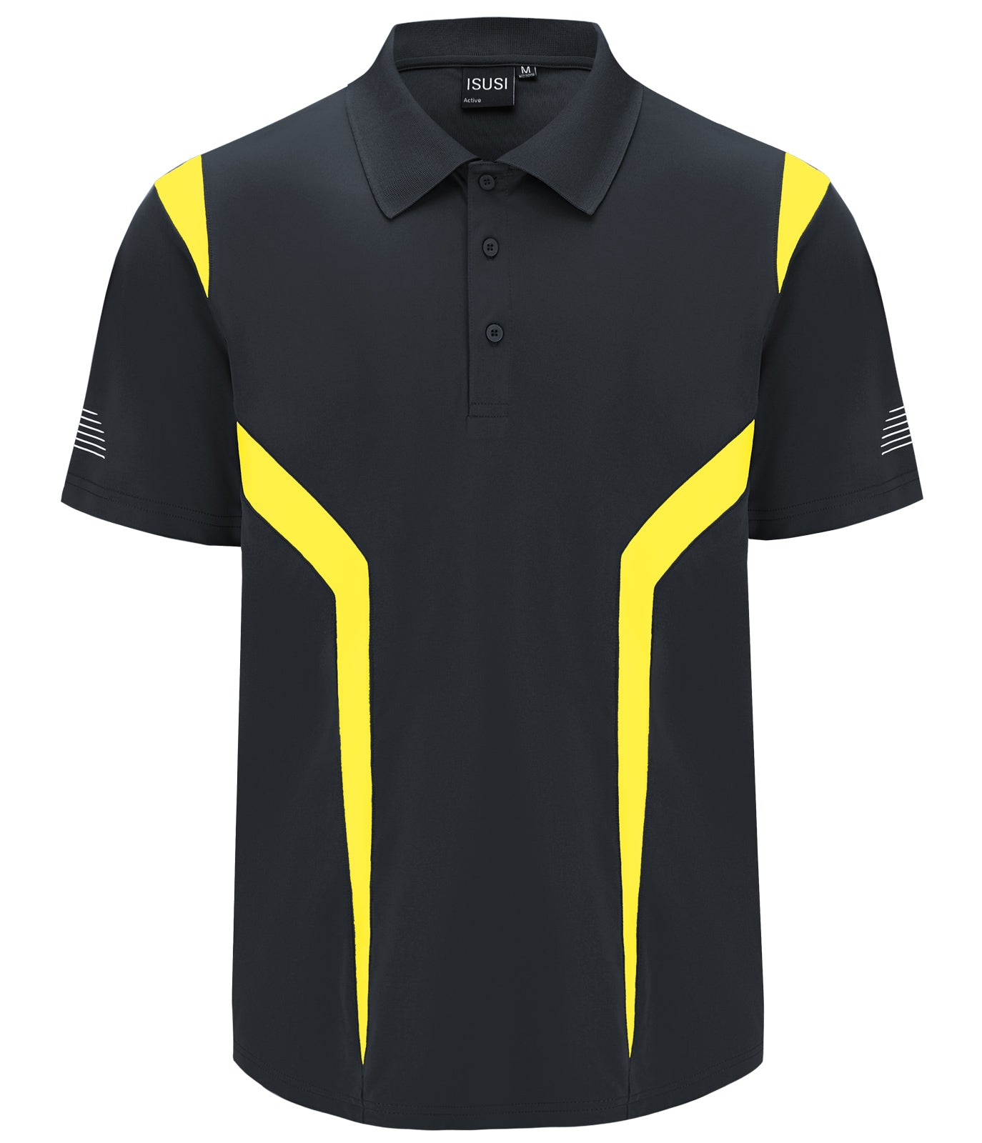 ISUSI Summit Men’s Polo Shirt – Short Sleeve, Moisture-Wicking, Multiple Colours