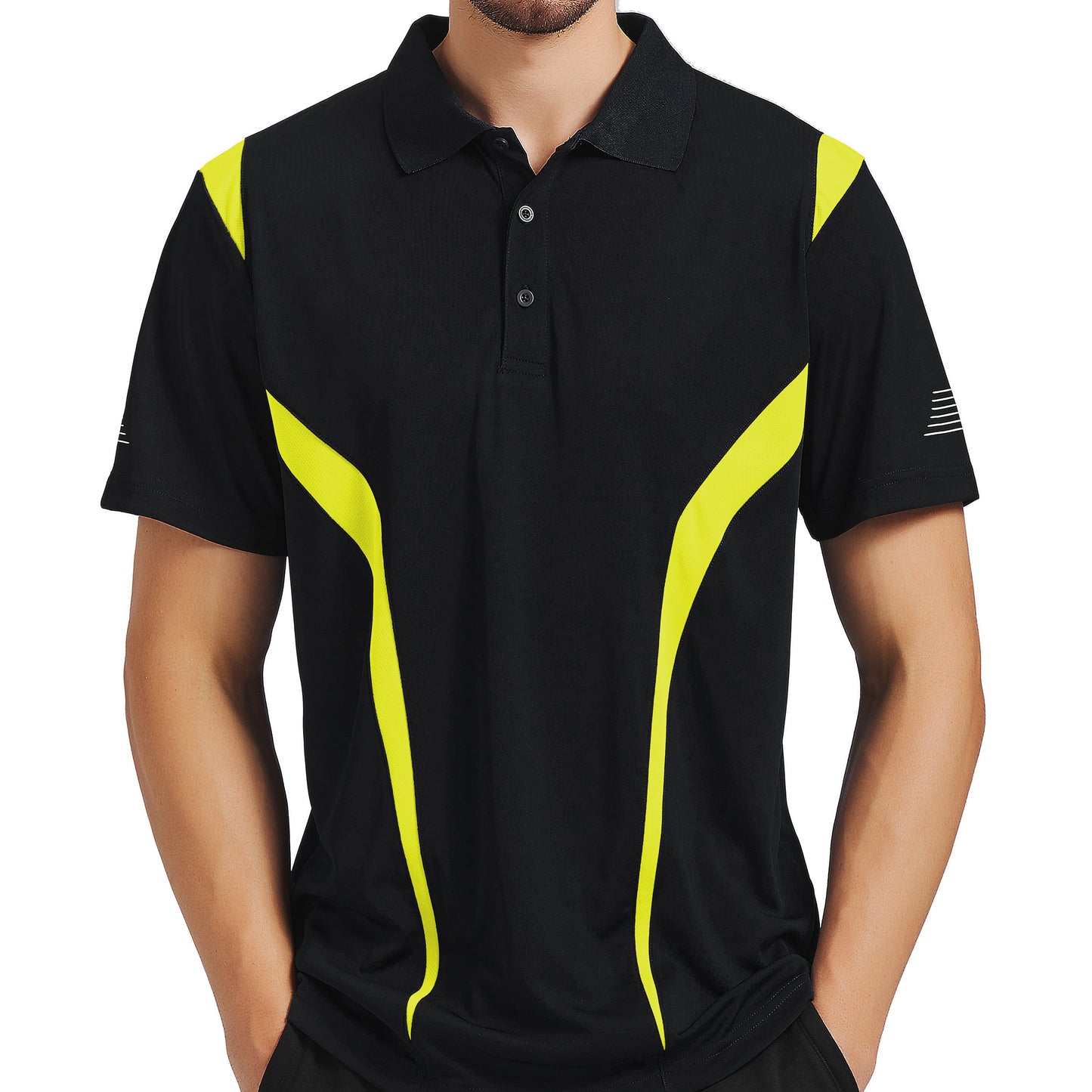 ISUSI Summit Men’s Polo Shirt – Short Sleeve, Moisture-Wicking, Multiple Colours