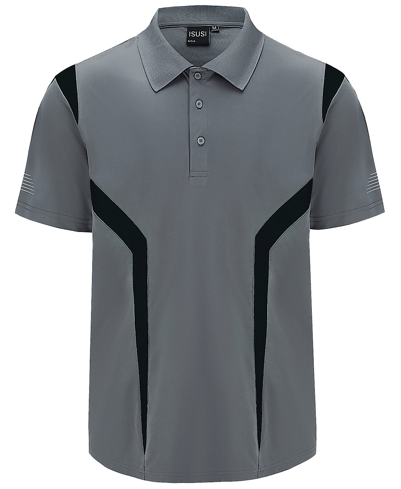 ISUSI Summit Men’s Polo Shirt – Short Sleeve, Moisture-Wicking, Multiple Colours