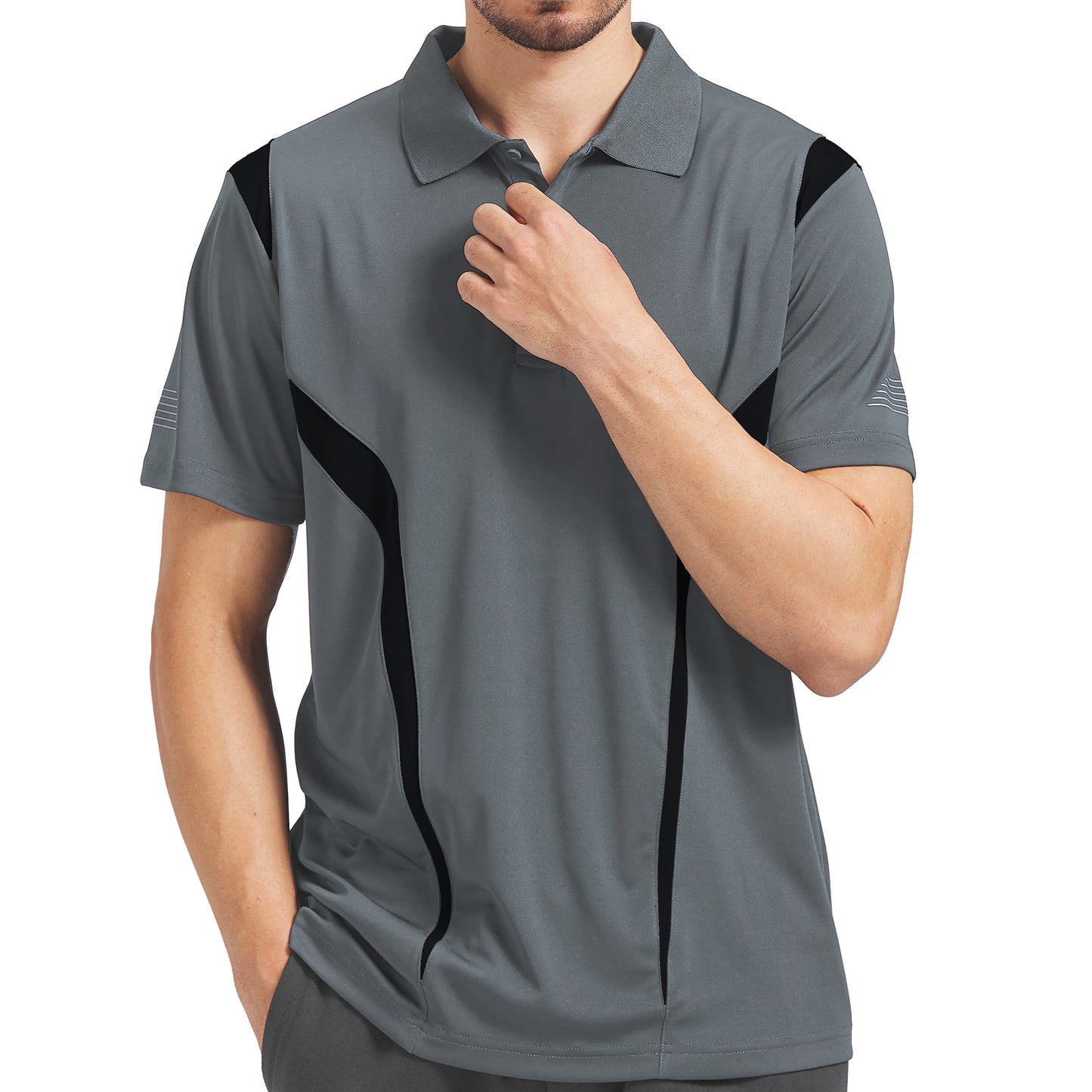 ISUSI Summit Men’s Polo Shirt – Short Sleeve, Moisture-Wicking, Multiple Colours