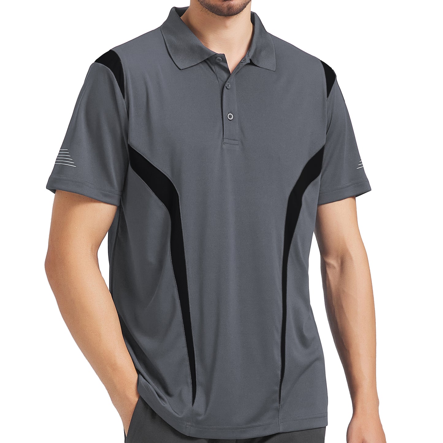 ISUSI Summit Men’s Polo Shirt – Short Sleeve, Moisture-Wicking, Multiple Colours