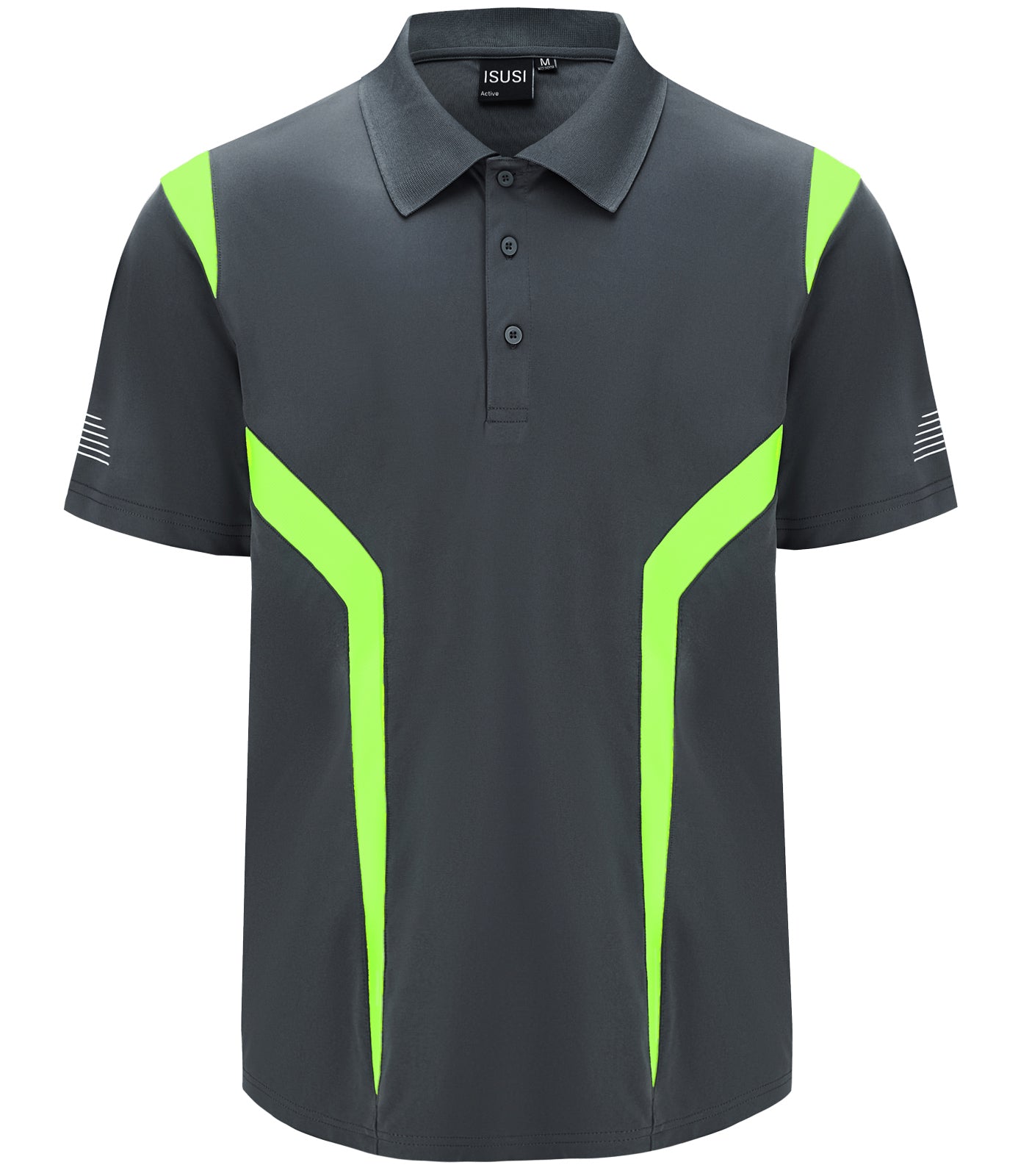 ISUSI Summit Men’s Polo Shirt – Short Sleeve, Moisture-Wicking, Multiple Colours