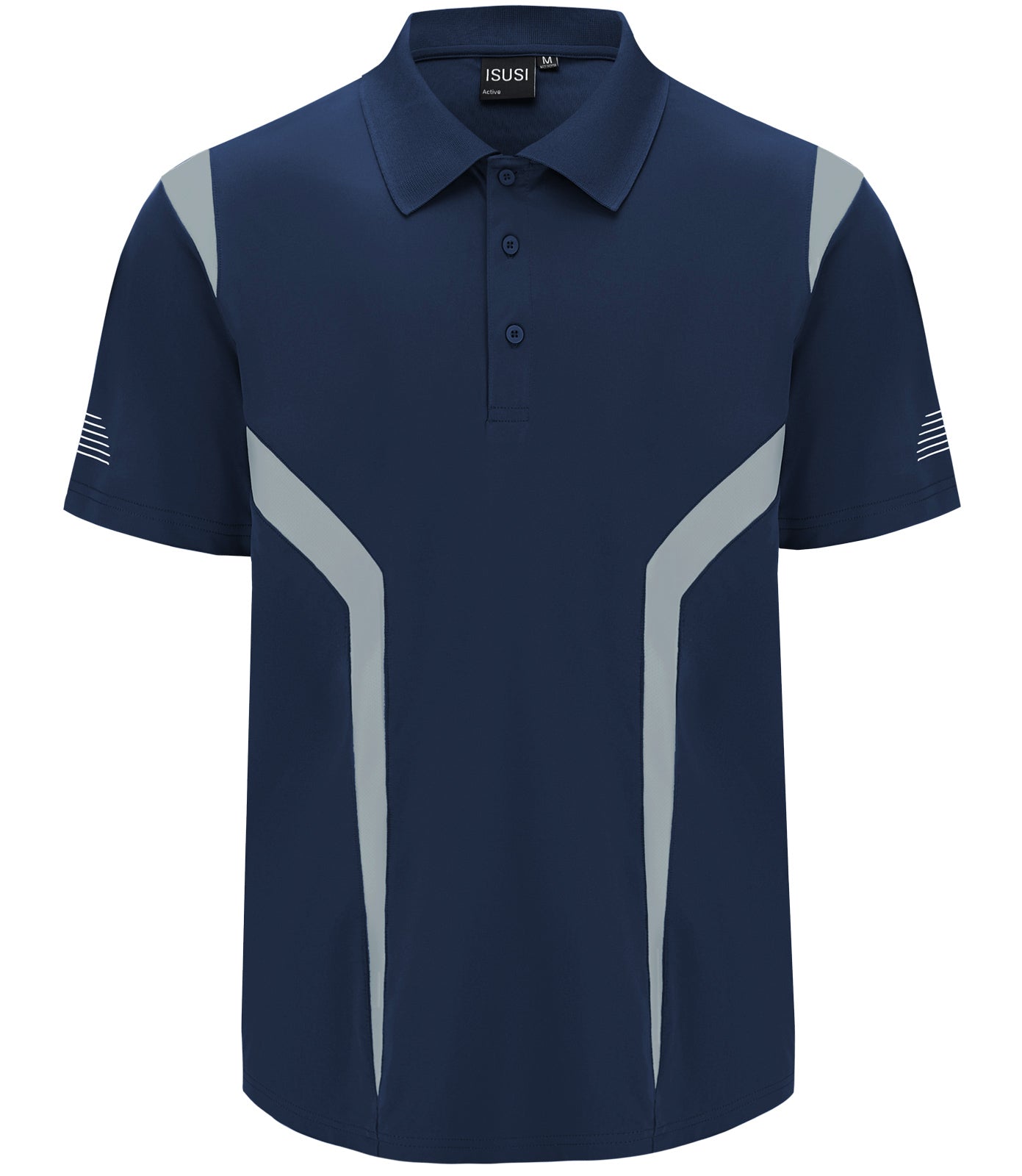 ISUSI Summit Men’s Polo Shirt – Short Sleeve, Moisture-Wicking, Multiple Colours