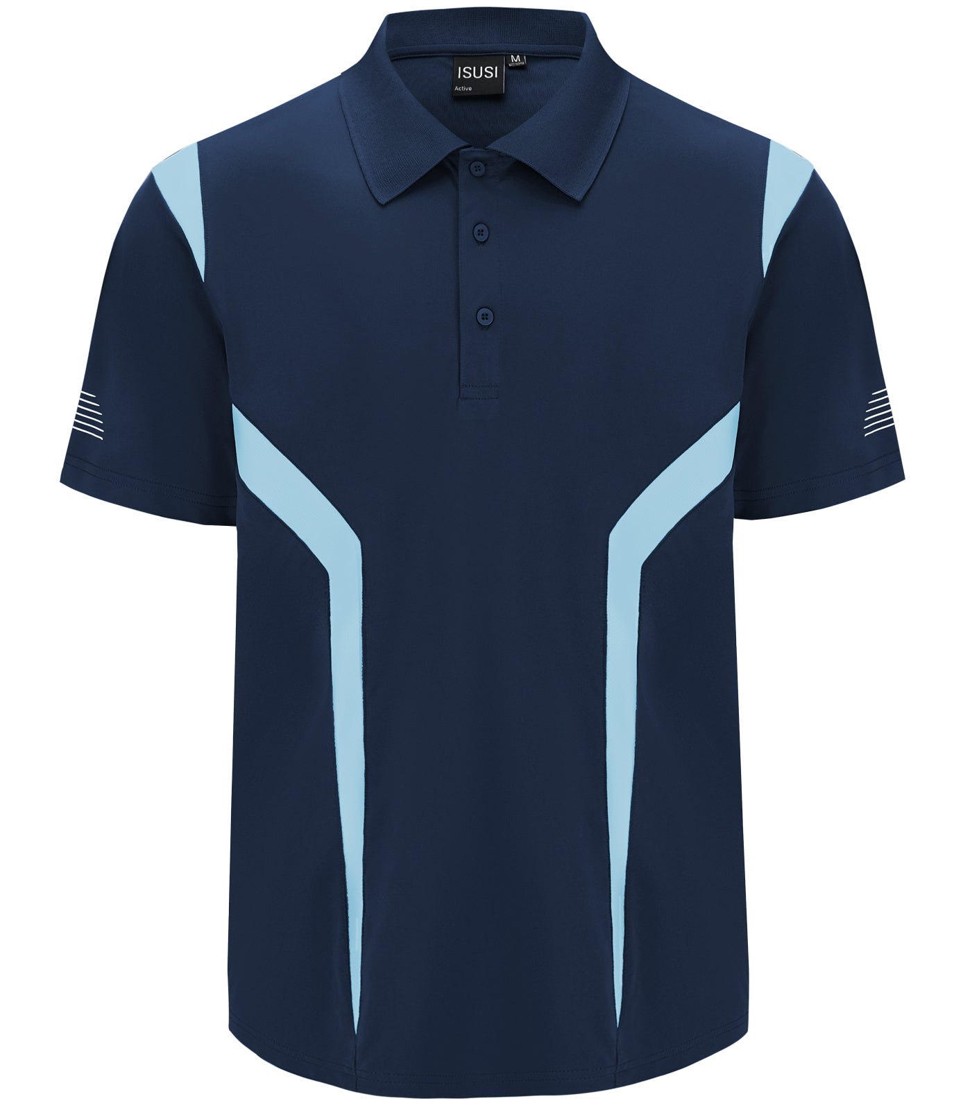 ISUSI Summit Men’s Polo Shirt – Short Sleeve, Moisture-Wicking, Multiple Colours