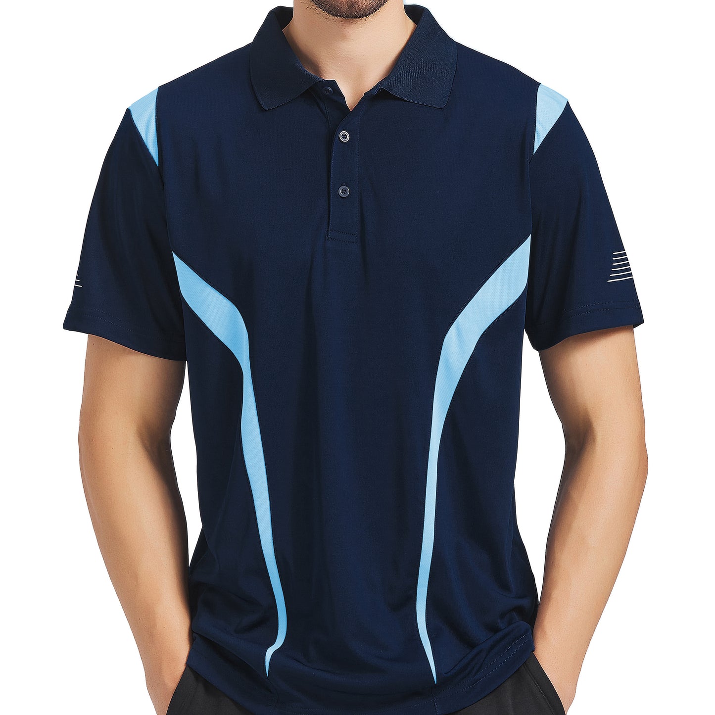 ISUSI Summit Men’s Polo Shirt – Short Sleeve, Moisture-Wicking, Multiple Colours