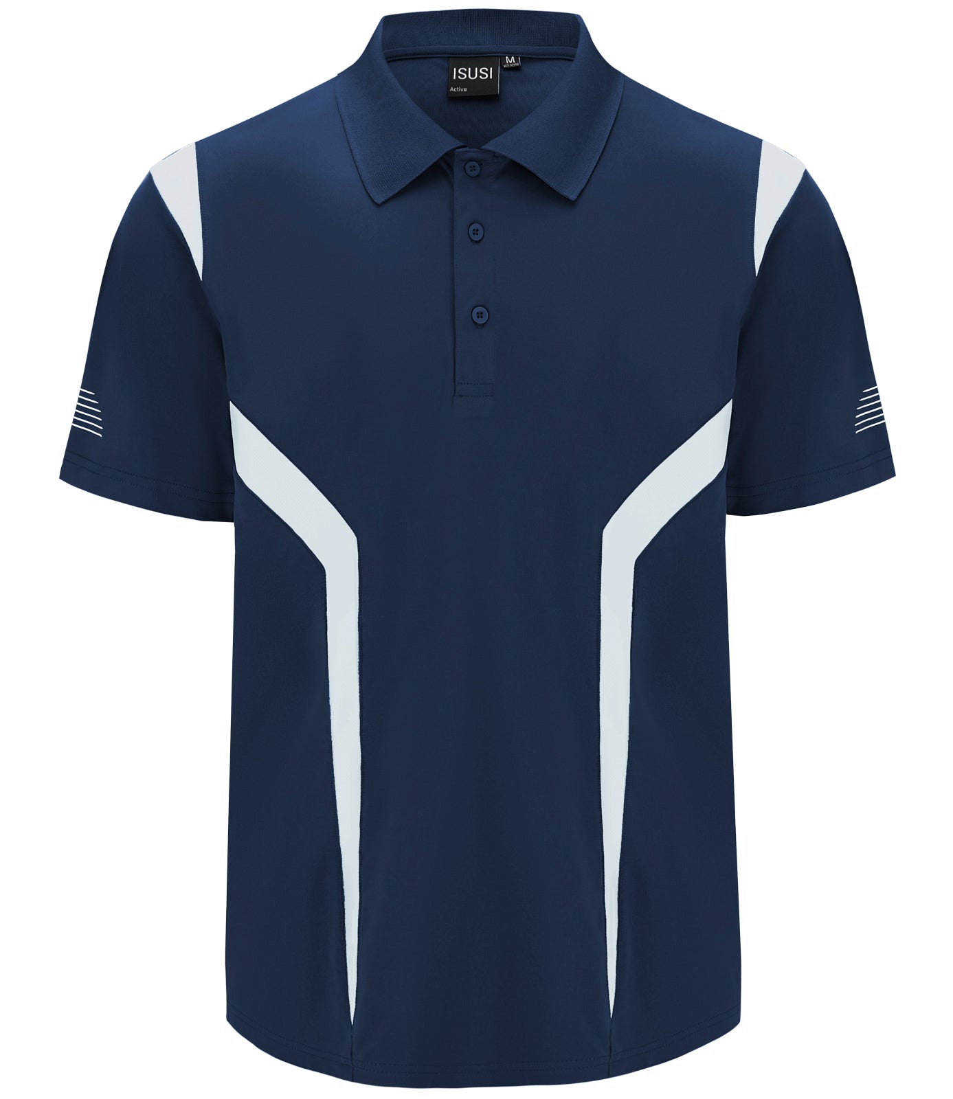ISUSI Summit Men’s Polo Shirt – Short Sleeve, Moisture-Wicking, Multiple Colours