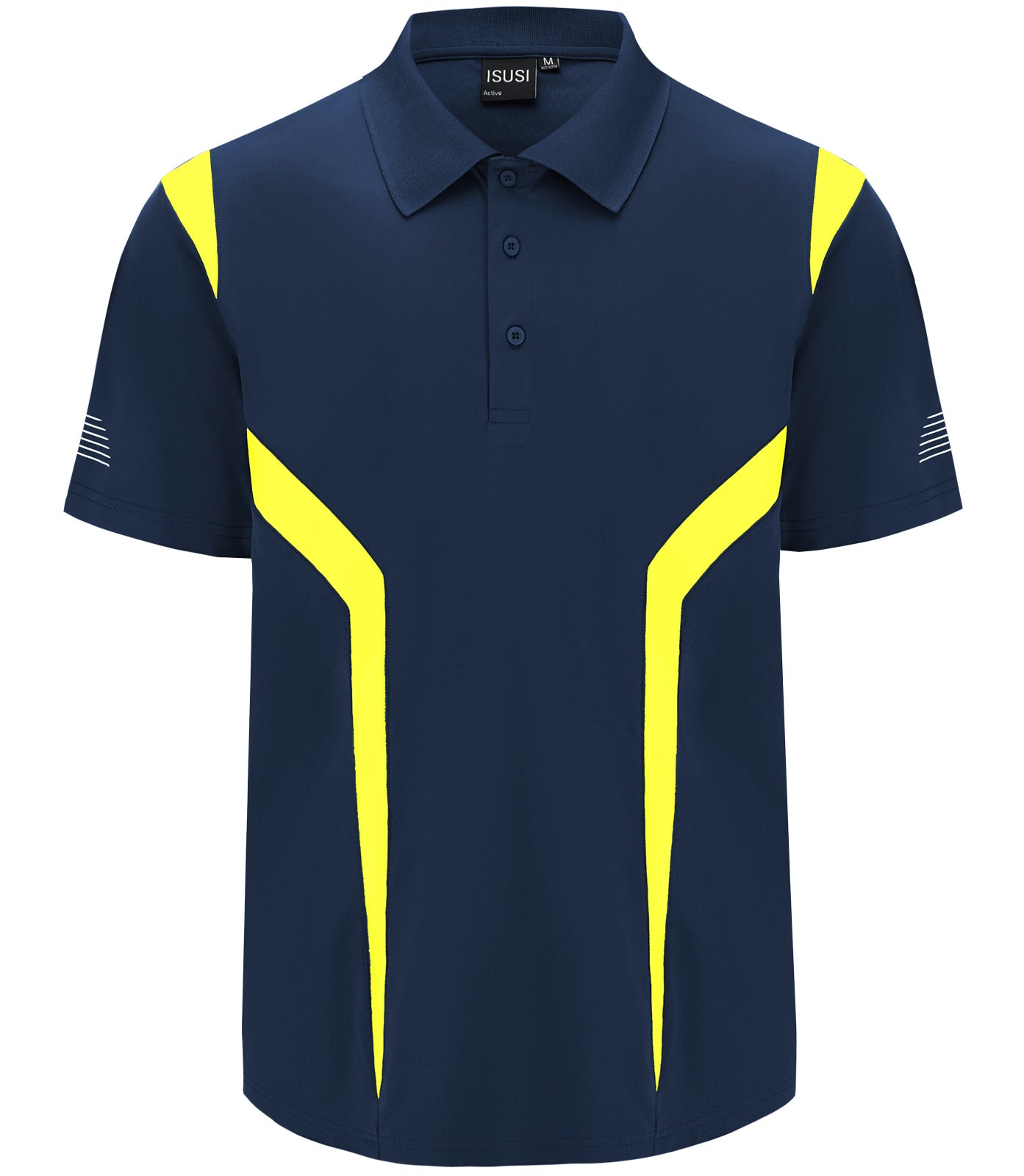 ISUSI Summit Men’s Polo Shirt – Short Sleeve, Moisture-Wicking, Multiple Colours