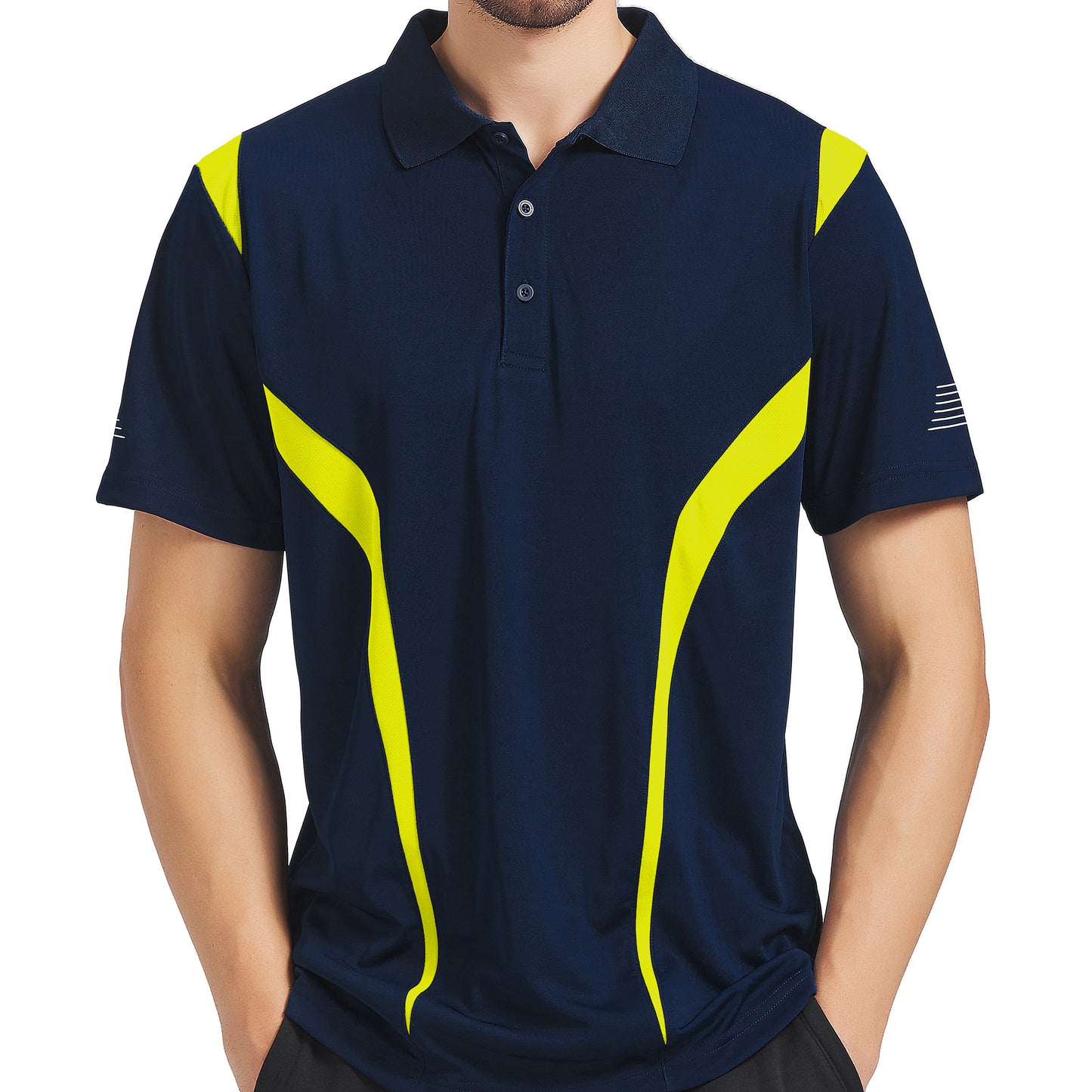 ISUSI Summit Men’s Polo Shirt – Short Sleeve, Moisture-Wicking, Multiple Colours