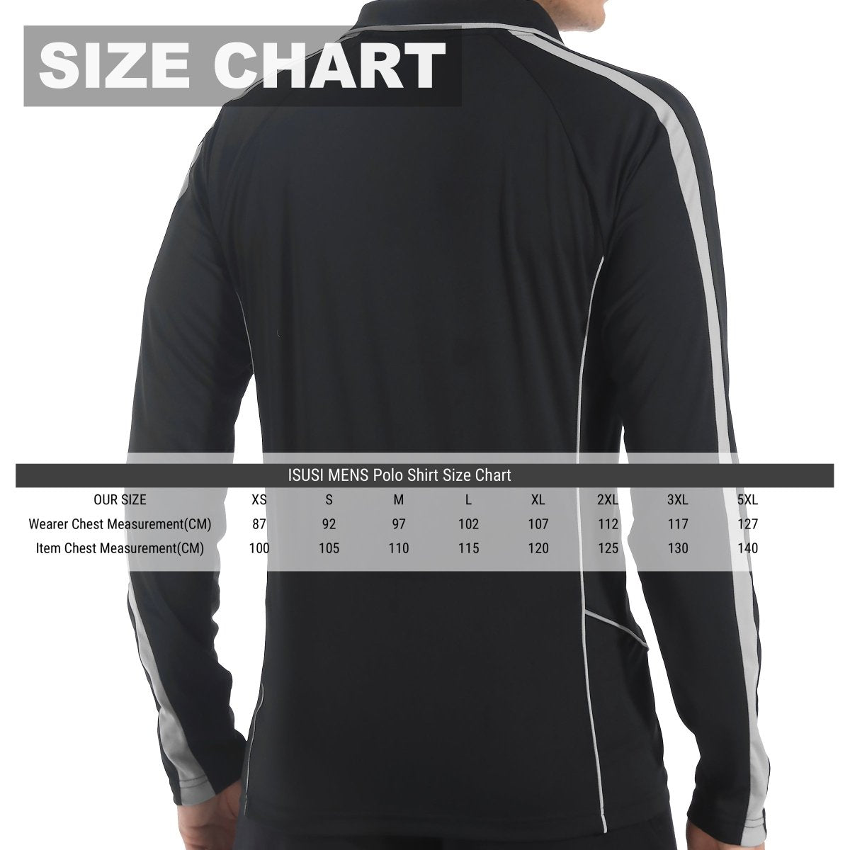 flow polo shirt size chart – Big Bee Workwear