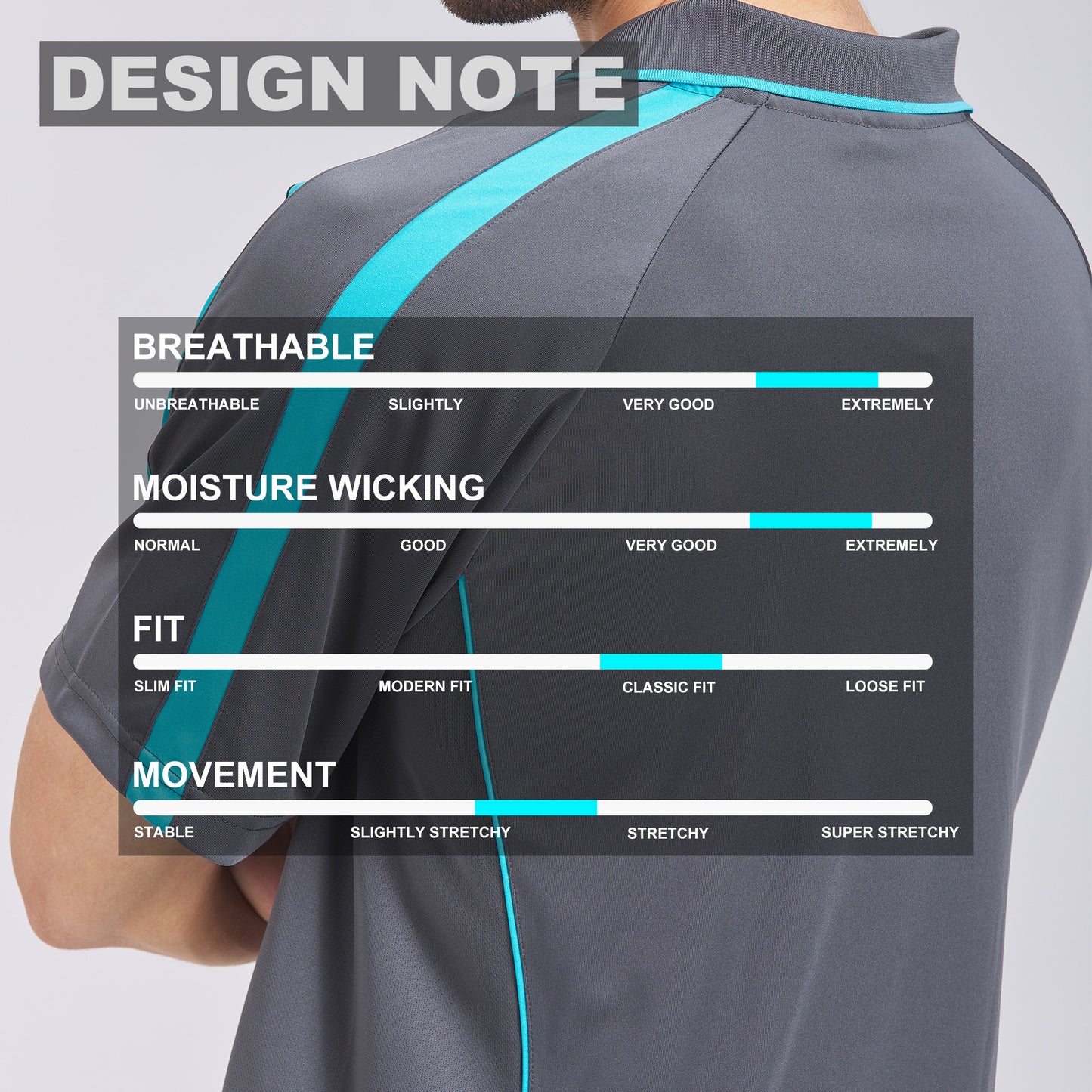 ISUSI Flow Men’s Polo Shirt – Short Sleeve, Lightweight, Multiple Colours