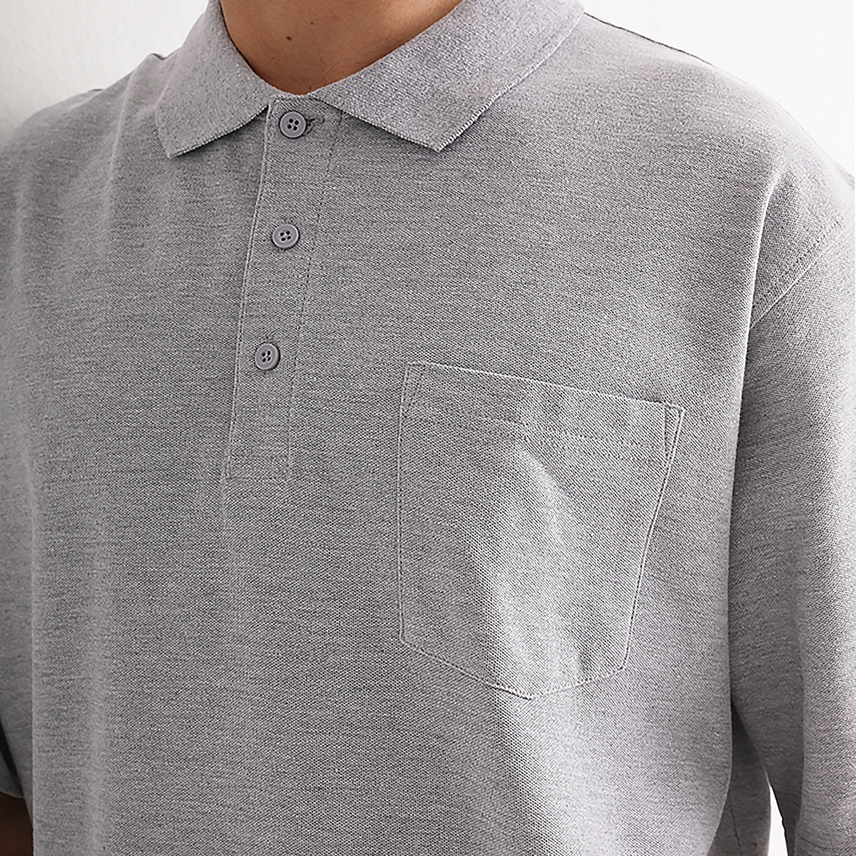 ISUSI Everyday Men’s Polo Shirt – Cotton Blend with Pocket, UPF 30+, Multiple Colours