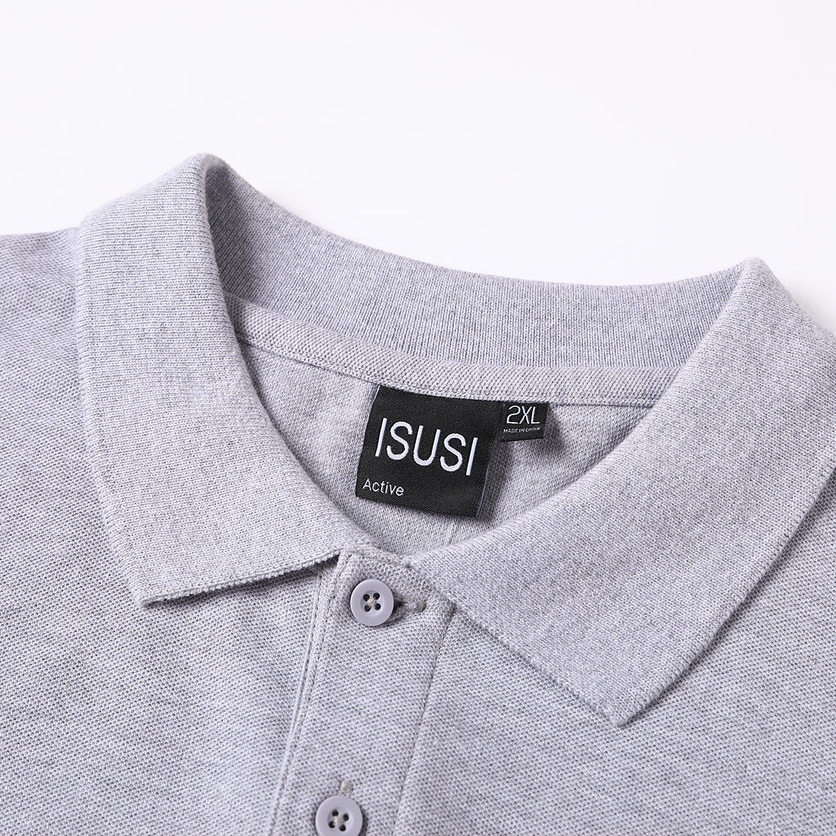 ISUSI Everyday Men’s Polo Shirt – Cotton Blend with Pocket, UPF 30+, Multiple Colours