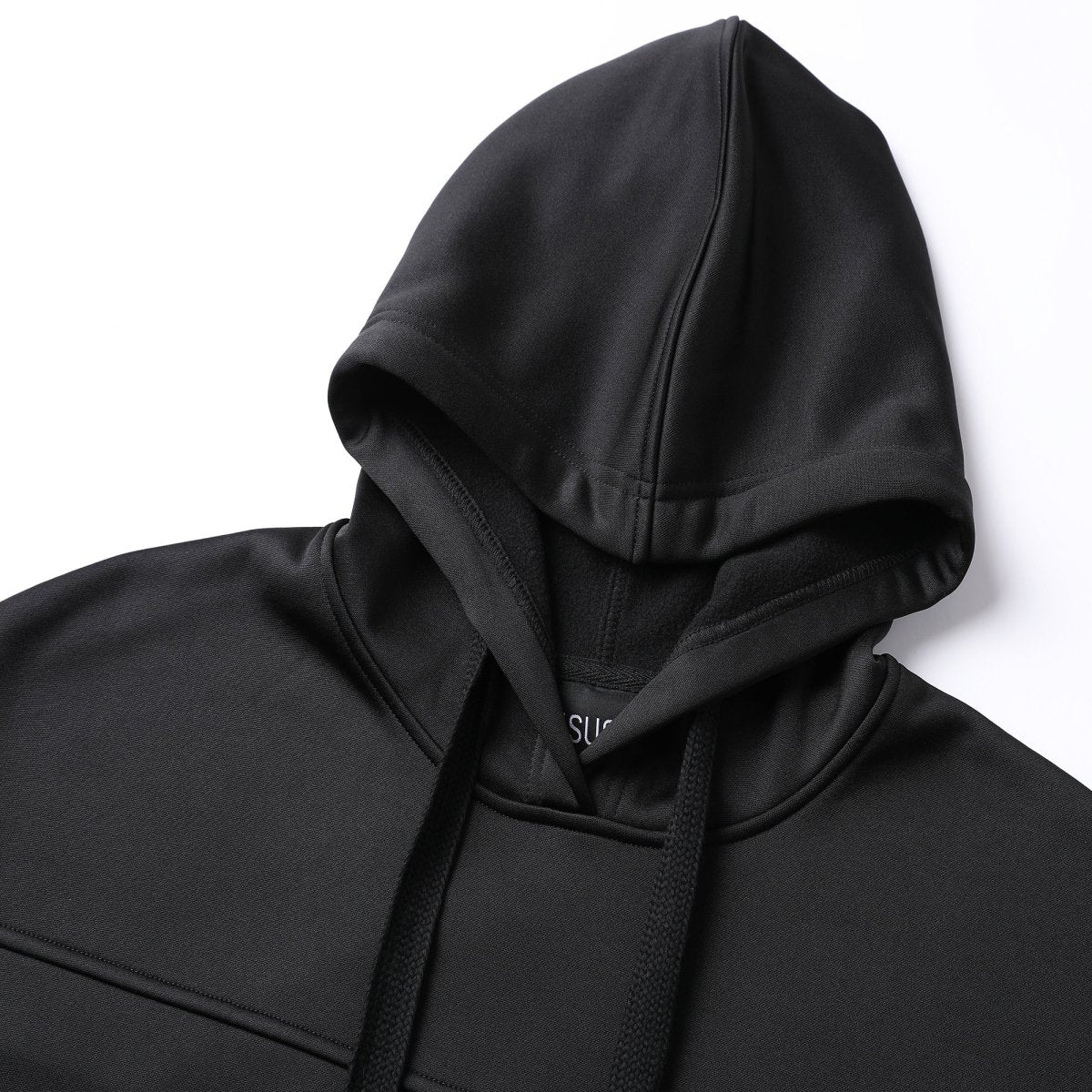 "fly hoodie collar detail close-up – Big Bee Workwear"