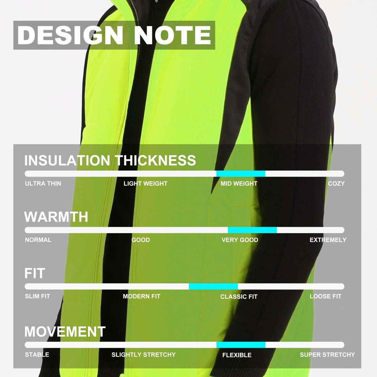 "strike puffer vest design notes – ISUSI"