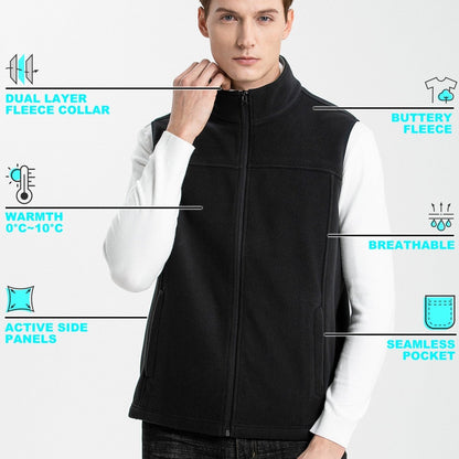 "easy fleece vest key features – ISUSI"