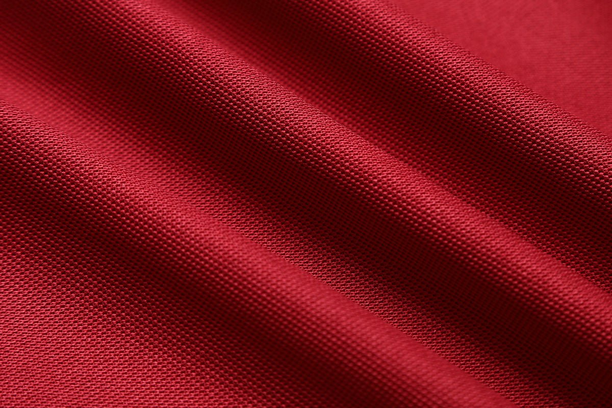 "Men’s Plain polo shirt, Short Sleeve, fabric texture close-up – Big Bee Workwear"