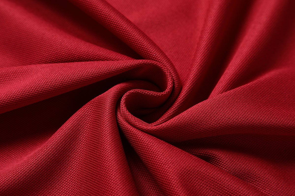 "Men’s Plain polo shirt, Short Sleeve, fabric texture close-up – Big Bee Workwear"