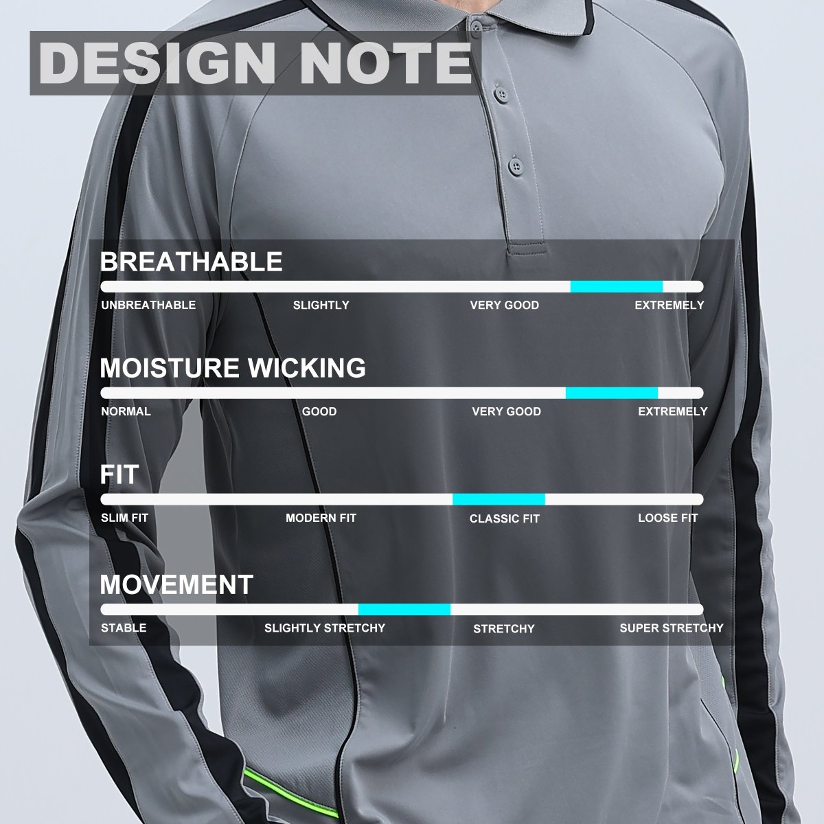 "flow polo shirt design notes – Big Bee Workwear"