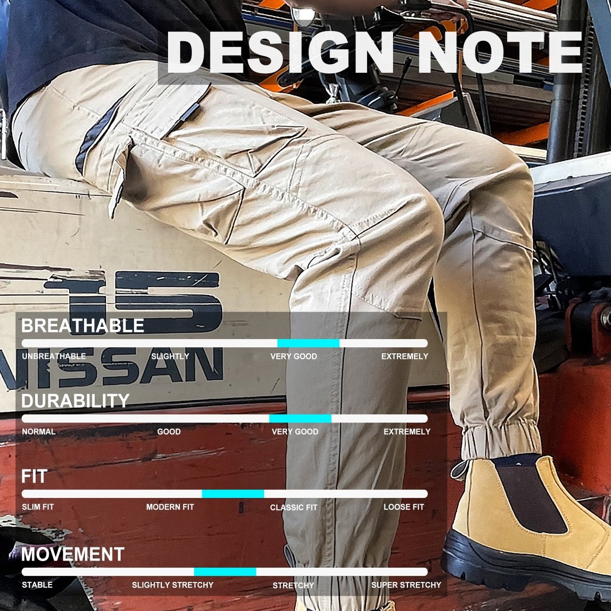 "warp work pants size chart – Big Bee Workwear"