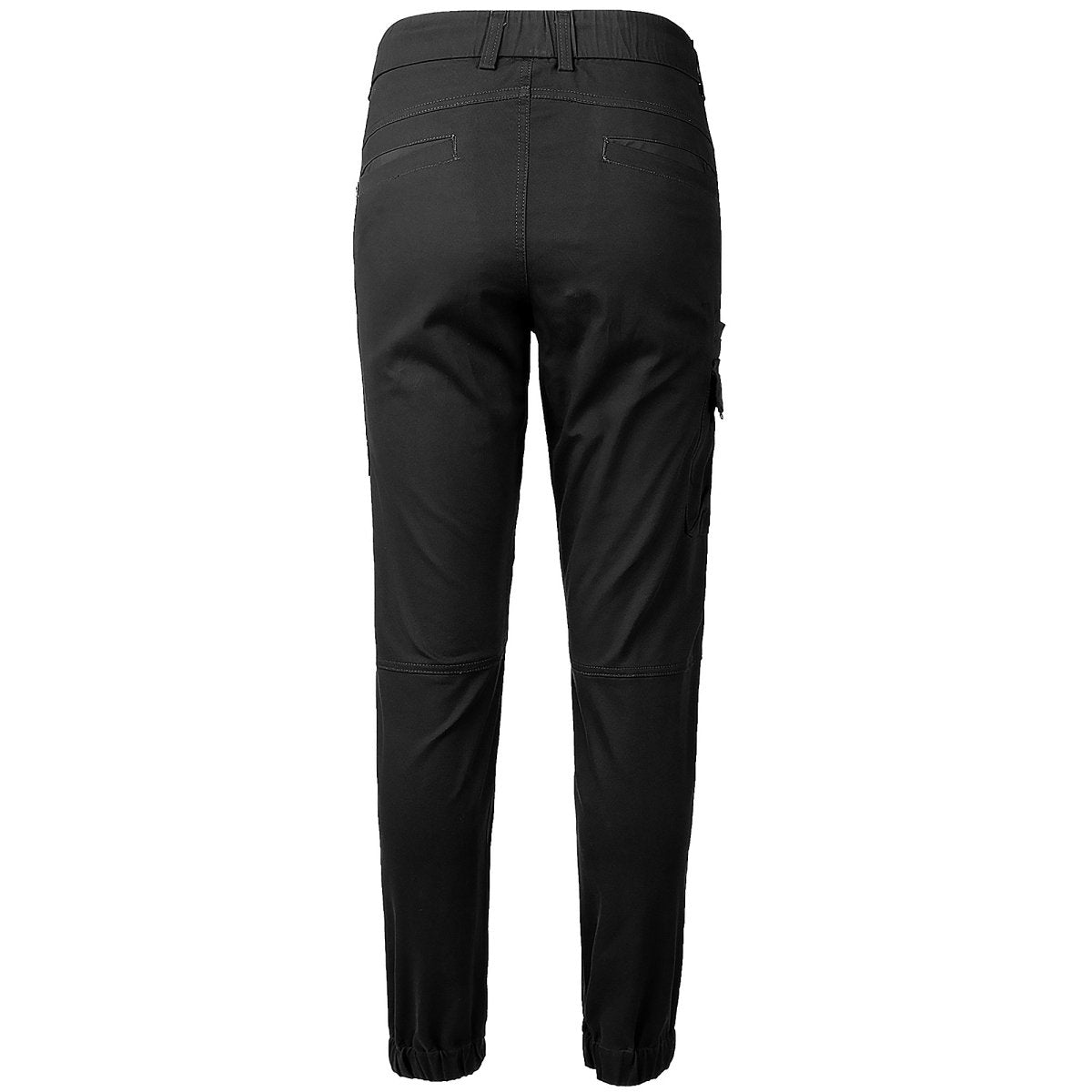 "warp work pants in black, back – Big Bee Workwear"