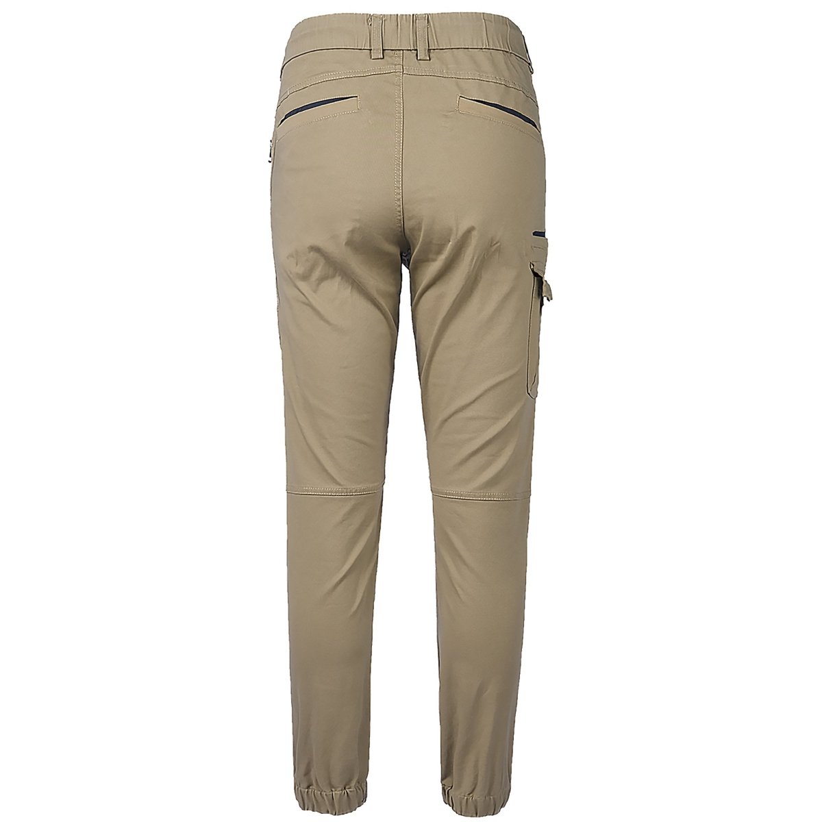 "warp work pants in khaki, back – Big Bee Workwear"